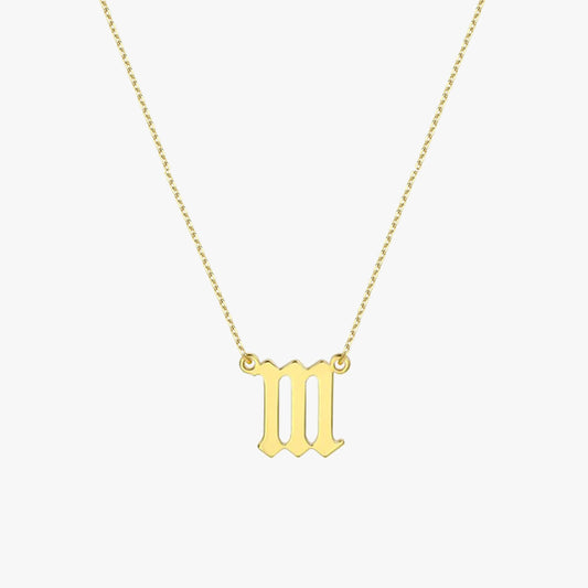 111 Angel Number Necklace | 14K Solid Gold - Mionza Jewelry-111 necklace, 1111 necklace, angel number, custom number, date necklace, gift for her, gift for mom, gold 111 necklace, gold number necklace, lucky necklace, mothers day gift, number necklace, protection necklace