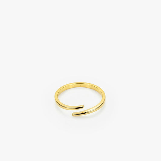 Wrap Ring | 14K Solid Gold