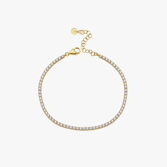 Tennis Bracelet | 18K Gold Vermeil