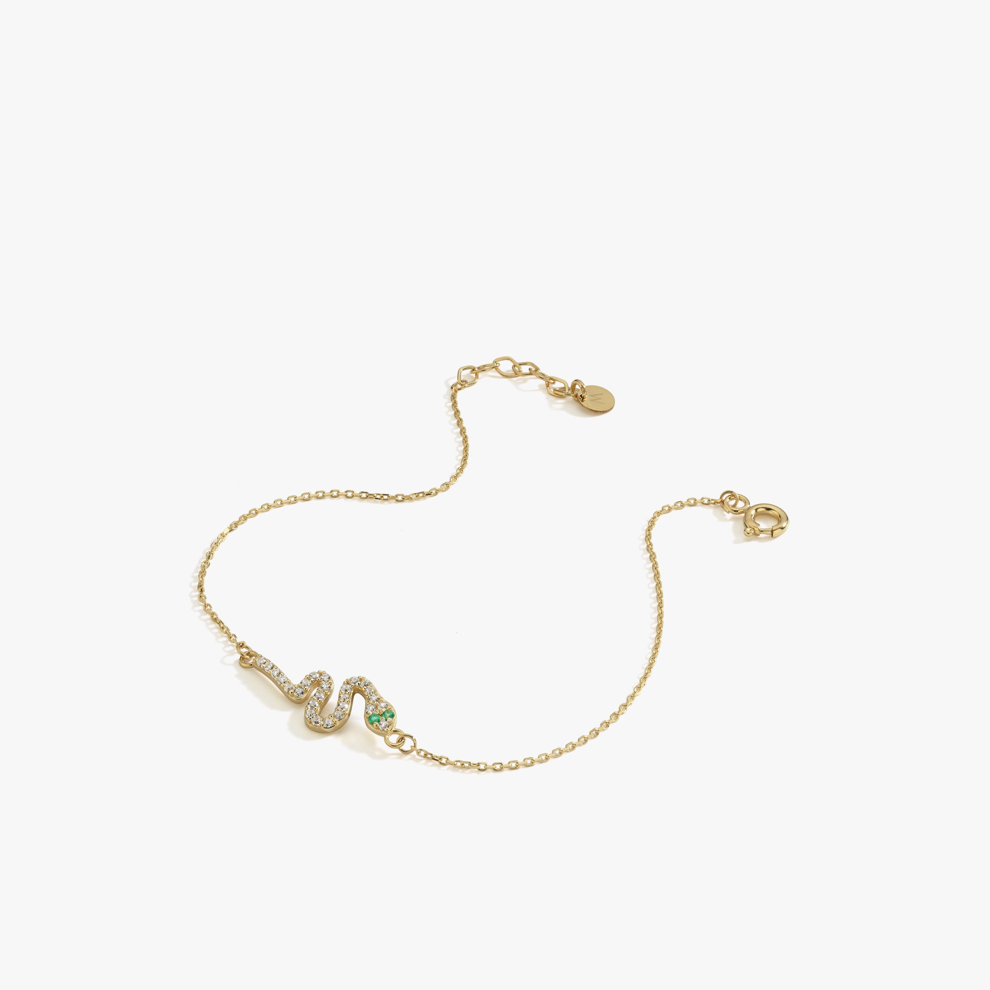 Snake Bracelet | 14K Solid Gold