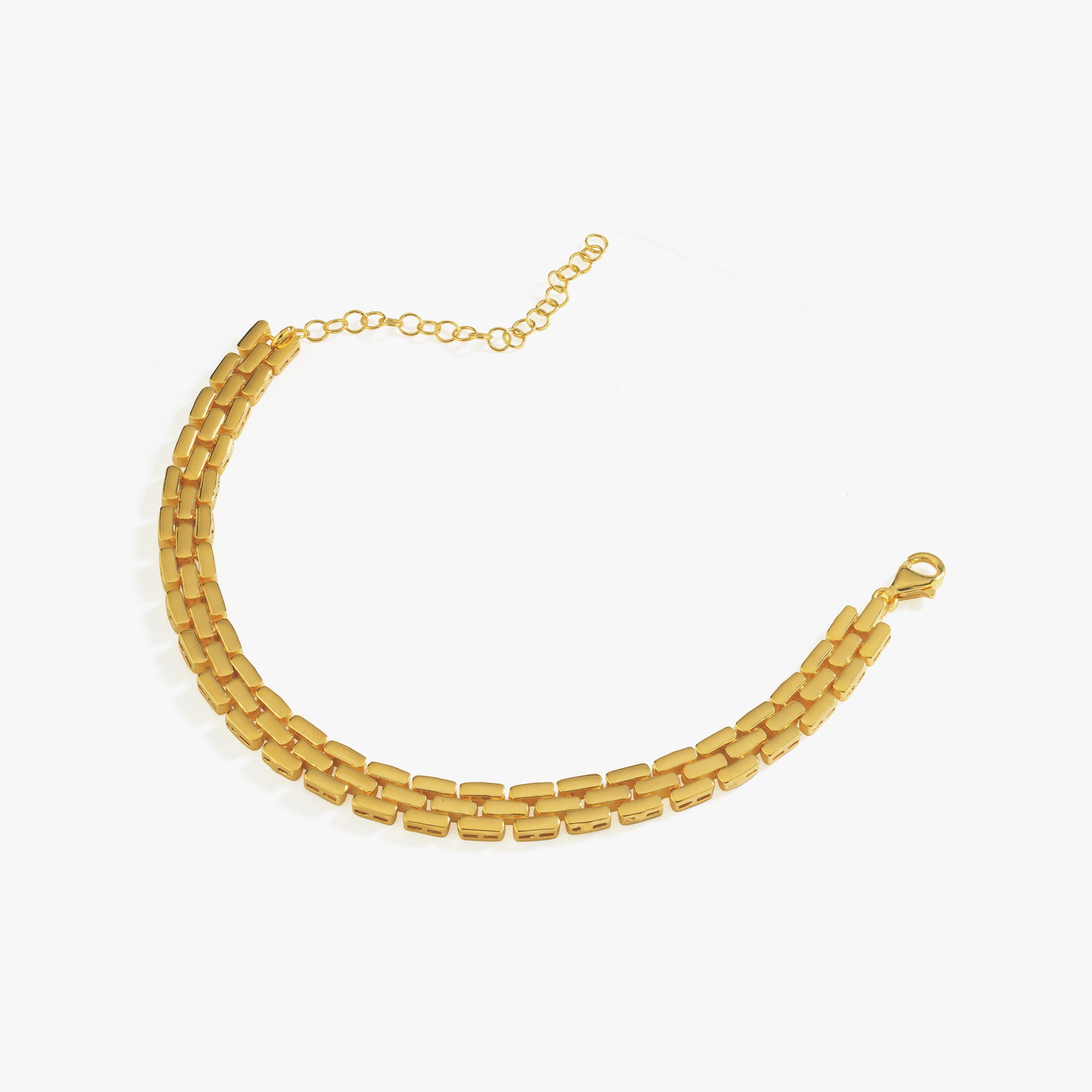 Panther Link Bracelet | 18K Gold Vermeil