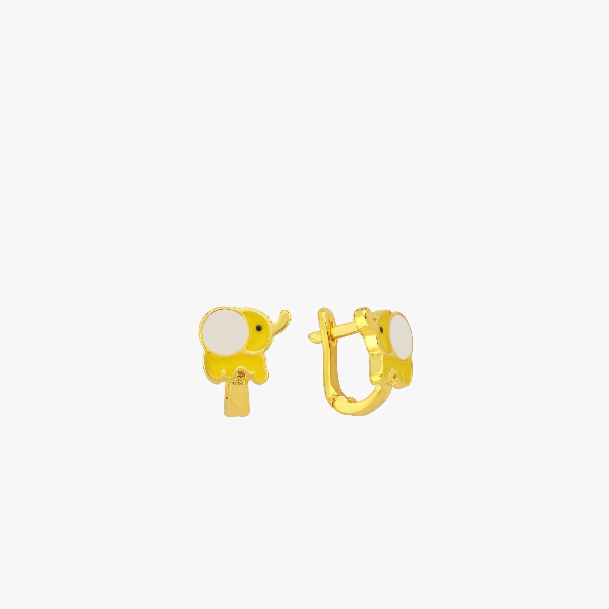 Elephant Earrings for Baby | 18K Gold Vermeil