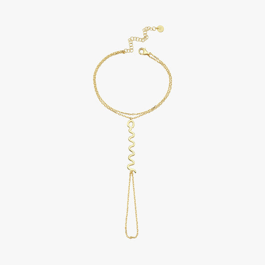 Ring Bracelet | 18K Gold Vermeil