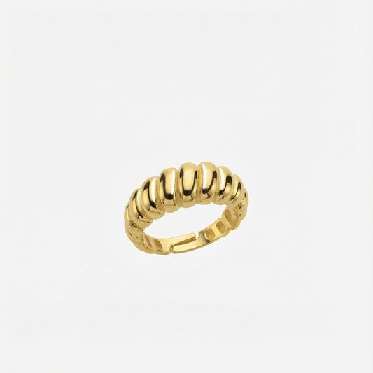 Croissant Ring | 14K Gold Vermeil