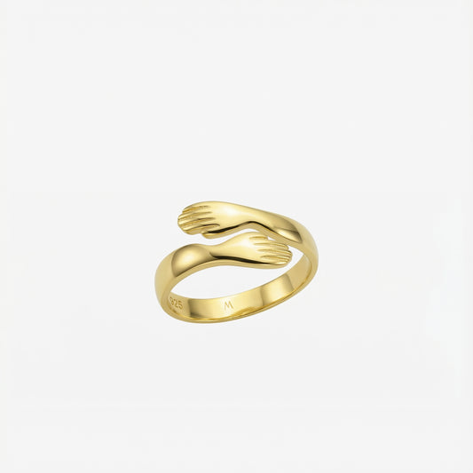 Hug Ring | 14K Gold Vermeil