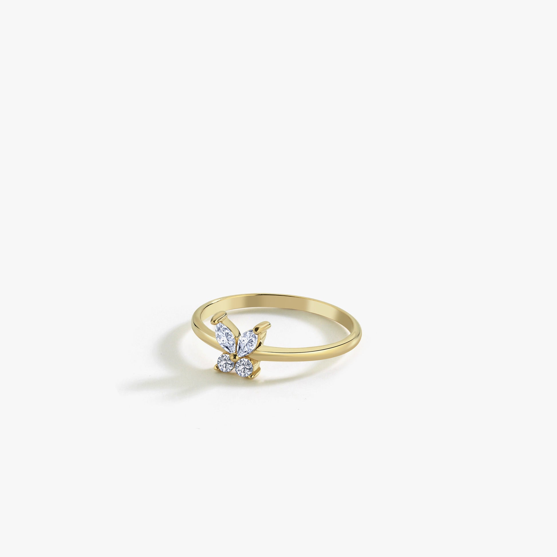 Butterfly Ring | 14K Solid Gold