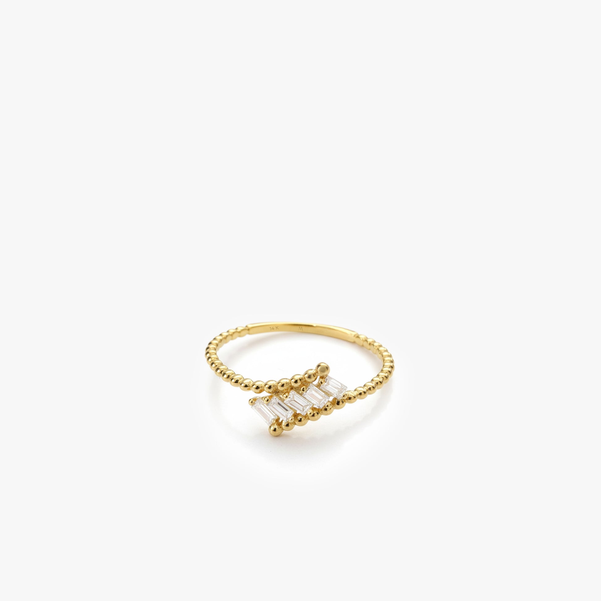 Ball Ring | 14K Solid Gold