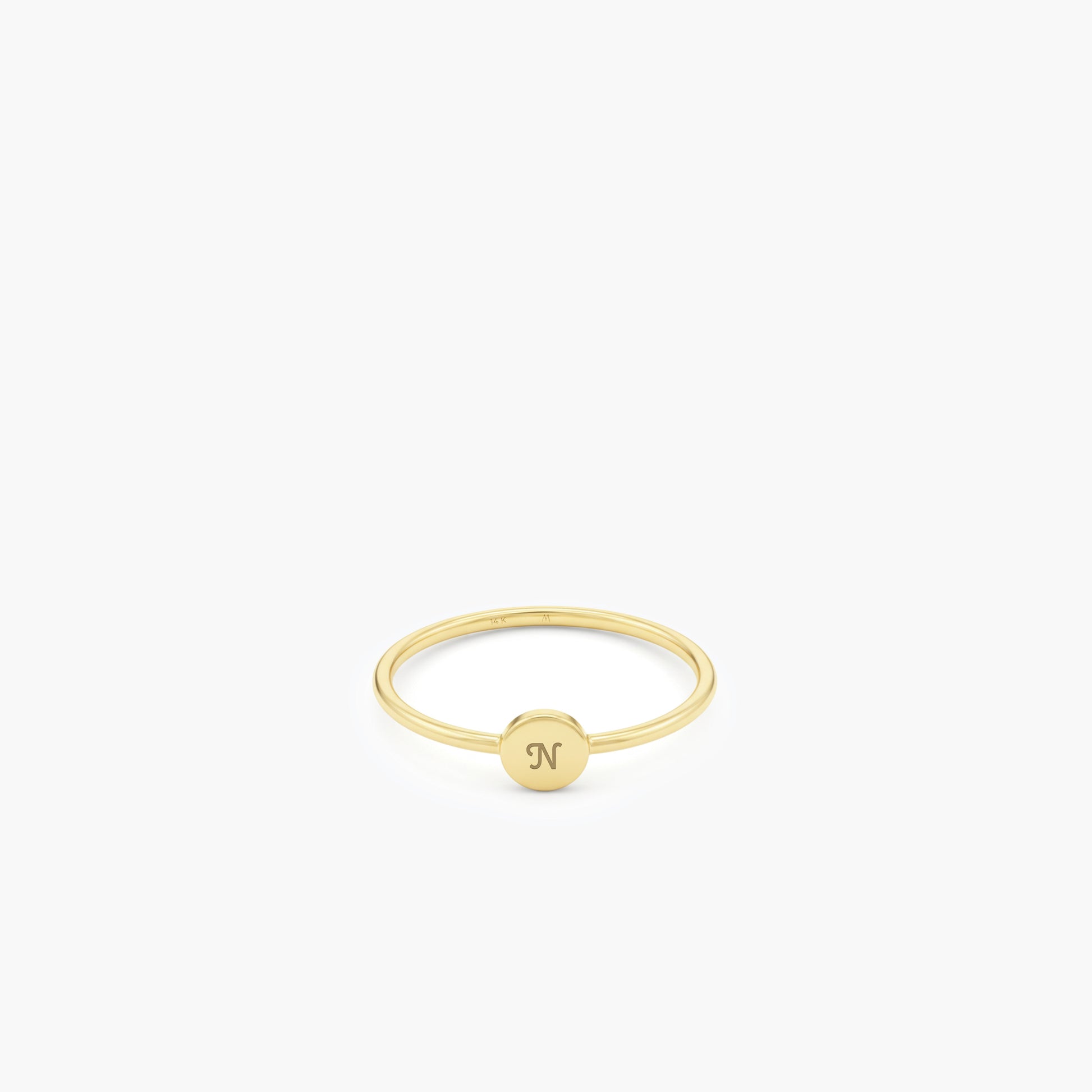 Coin Ring | 14K Solid Gold