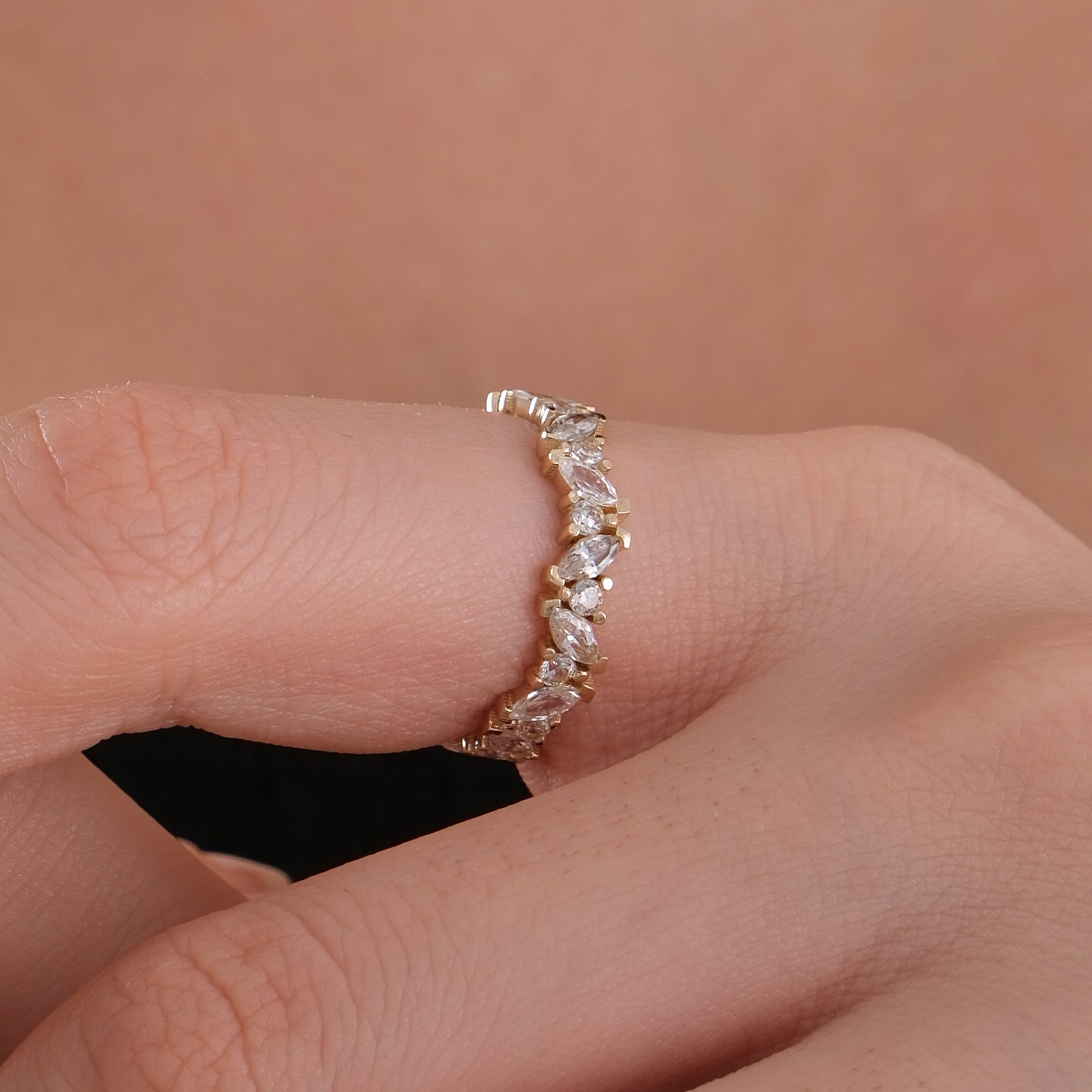 Leaf Ring | 14K Solid Gold