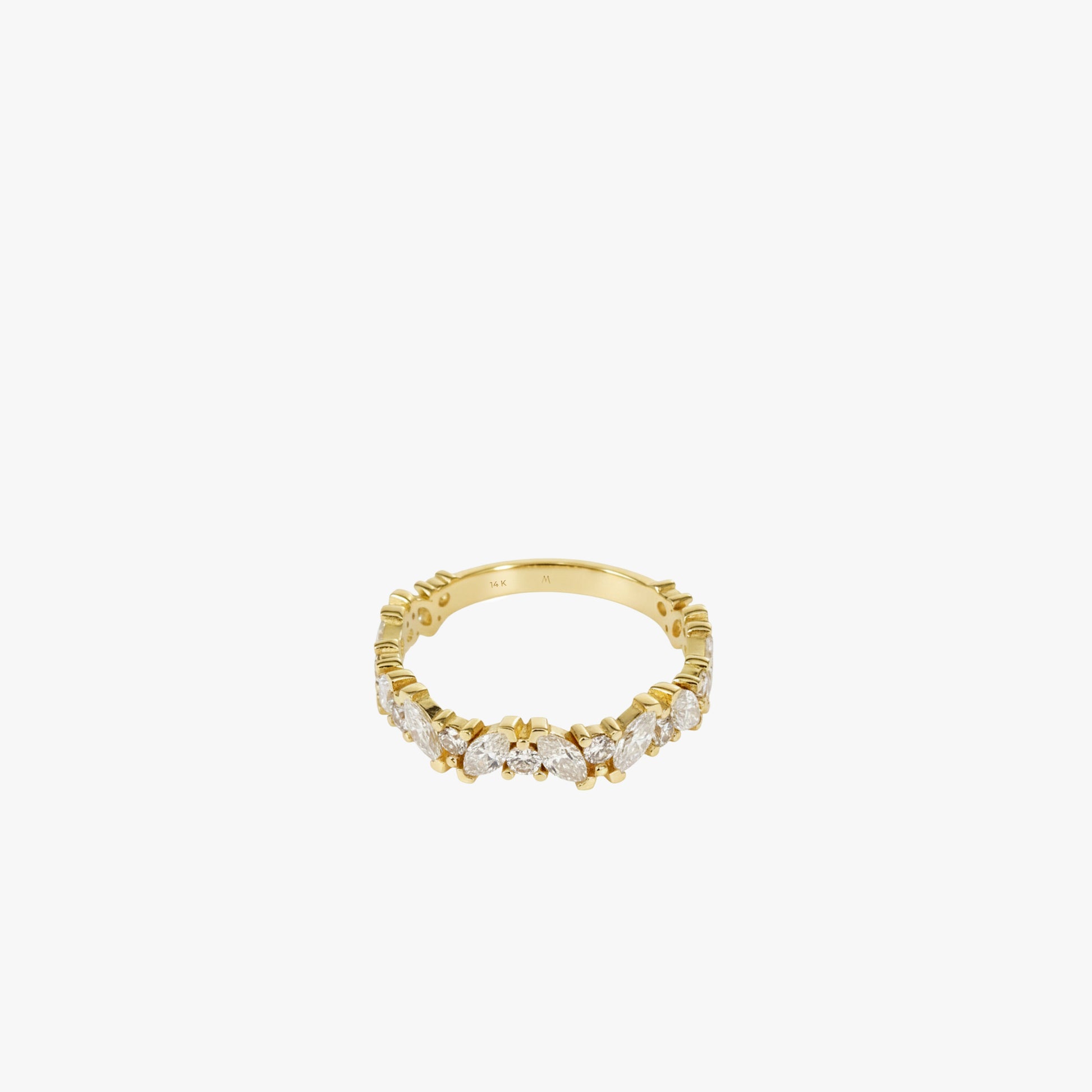 Leaf Ring | 14K Solid Gold