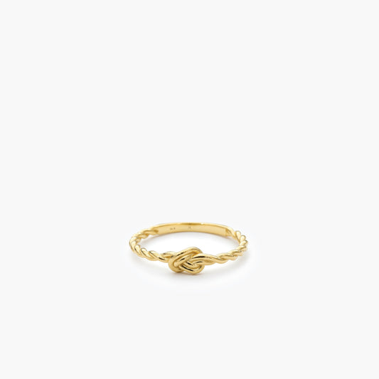 Love Knot Ring | 14K Solid Gold