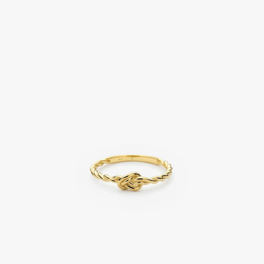Love Knot Ring | 14K Solid Gold
