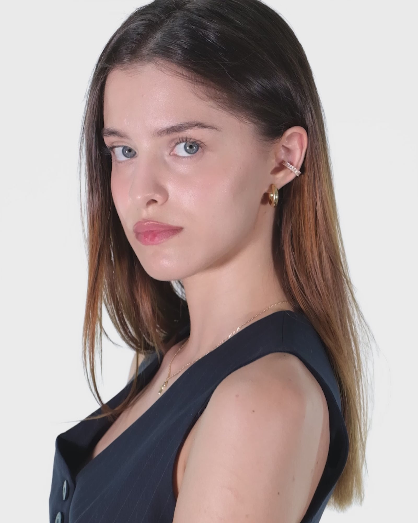 Chunky Hoop Earrings | 18K Gold Vermeil