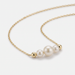 Triple Pearl Necklace