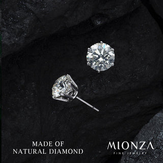Mionza Jewelry's Materials are Solid Gold, Natural Diamond
