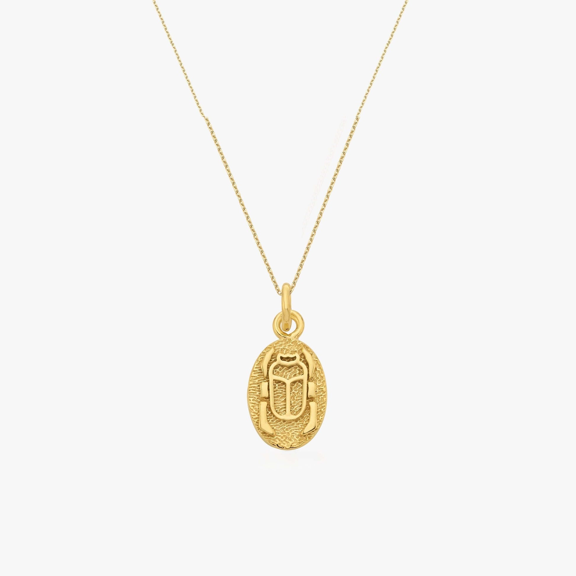Bug Necklace| 14K Gold Vermeil - Mionza Jewelry-beetle necklace, bug jewelry, bug lover jewelry, bug necklace gold, bug necklace women, egyptian necklace, Gift for Mom, insect jewelry, insect necklace, mothers day gift, scarab beetle, scarab necklace, scarab pendant