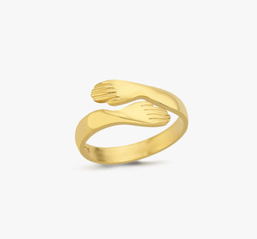 Hug Ring | 14K Gold Vermeil