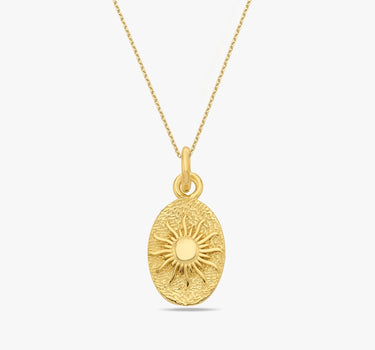 Sun Necklace | 14K Gold Vermeil