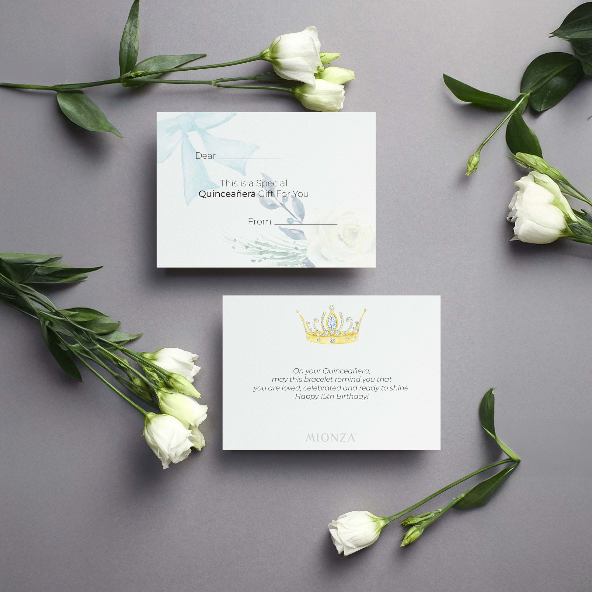 Quinceañera Bracelet | 14K Solid Gold