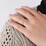 Hug Ring | 14K Gold Vermeil