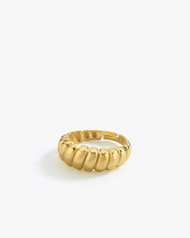 Croissant Ring - 14K Gold Vermeil |