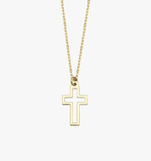 Small Cross Necklace | 14K Solid Gold - Mionza Jewelry-1 year old girl gift, Baby Girl Cross, Baptism Gift, Baptism Gift for Her, Christian Necklace, Confirmation Gift, Cross Necklace Gold, Cross Necklace Women, gift for women, gold cross necklace, gold cross pendant, small cross necklace, tiny cross necklace, Tiny Cross Pendant