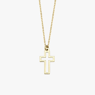 Small Cross Necklace | 14K Solid Gold - Mionza Jewelry-1 year old girl gift, Baby Girl Cross, Baptism Gift, Baptism Gift for Her, Christian Necklace, Confirmation Gift, Cross Necklace Gold, Cross Necklace Women, gift for women, gold cross necklace, gold cross pendant, small cross necklace, tiny cross necklace, Tiny Cross Pendant