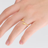 Hug Ring | 14K Gold Vermeil