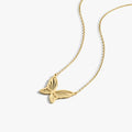 Butterfly Necklace | 14K Solid Gold - Mionza Jewelry-14K Gold Butterfly, butterfly charm, butterfly charms, butterfly choker, butterfly lover gift, butterfly necklace, butterfly necklace gold, butterfly pendant, dainty necklace, gift for her, gold butterfly, gold butterfly jewelry, gold butterfly necklace, gold charm necklace