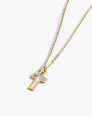 Small Cross Necklace | 14K Solid Gold - Mionza Jewelry-1 year old girl gift, Baby Girl Cross, Baptism Gift, Baptism Gift for Her, Christian Necklace, Confirmation Gift, Cross Necklace Gold, Cross Necklace Women, gift for women, gold cross necklace, gold cross pendant, small cross necklace, tiny cross necklace, Tiny Cross Pendant