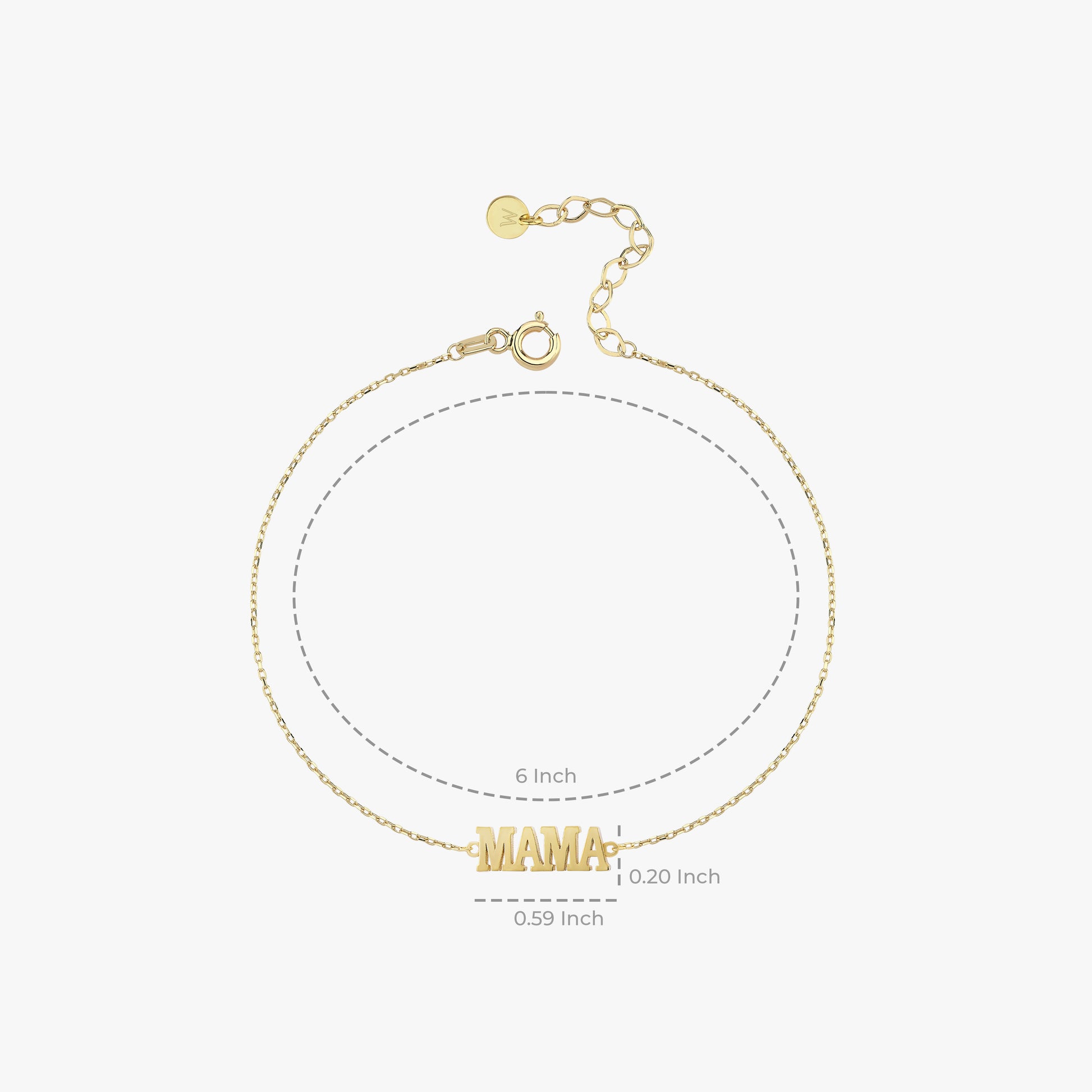 Mama Bracelet | 18K Gold Vermeil