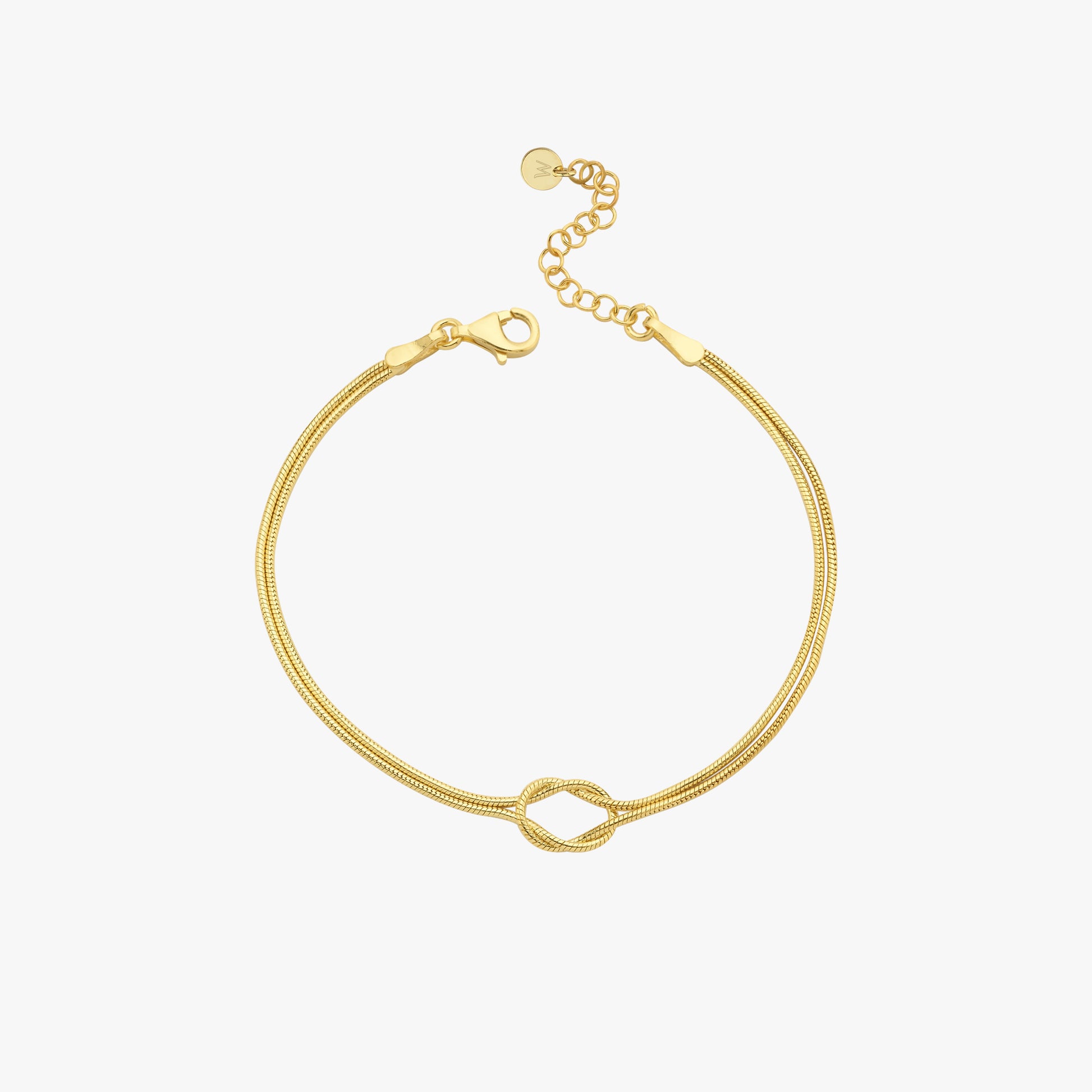 Knot Bracelet | 14K Gold Vermeil