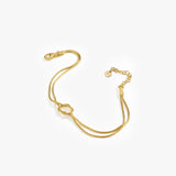 Knot Bracelet | 14K Gold Vermeil