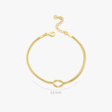 Knot Bracelet | 14K Gold Vermeil