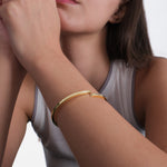 Hinged Bangle Bracelet