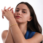 Station Cuff Bracelet