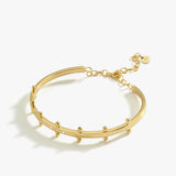 Station Cuff Bracelet