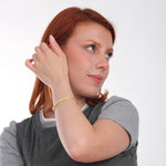 Thin Bangle Bracelet