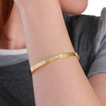Thin Bangle Bracelet