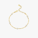 Pearl Bracelet  | 18K Gold Vermeil