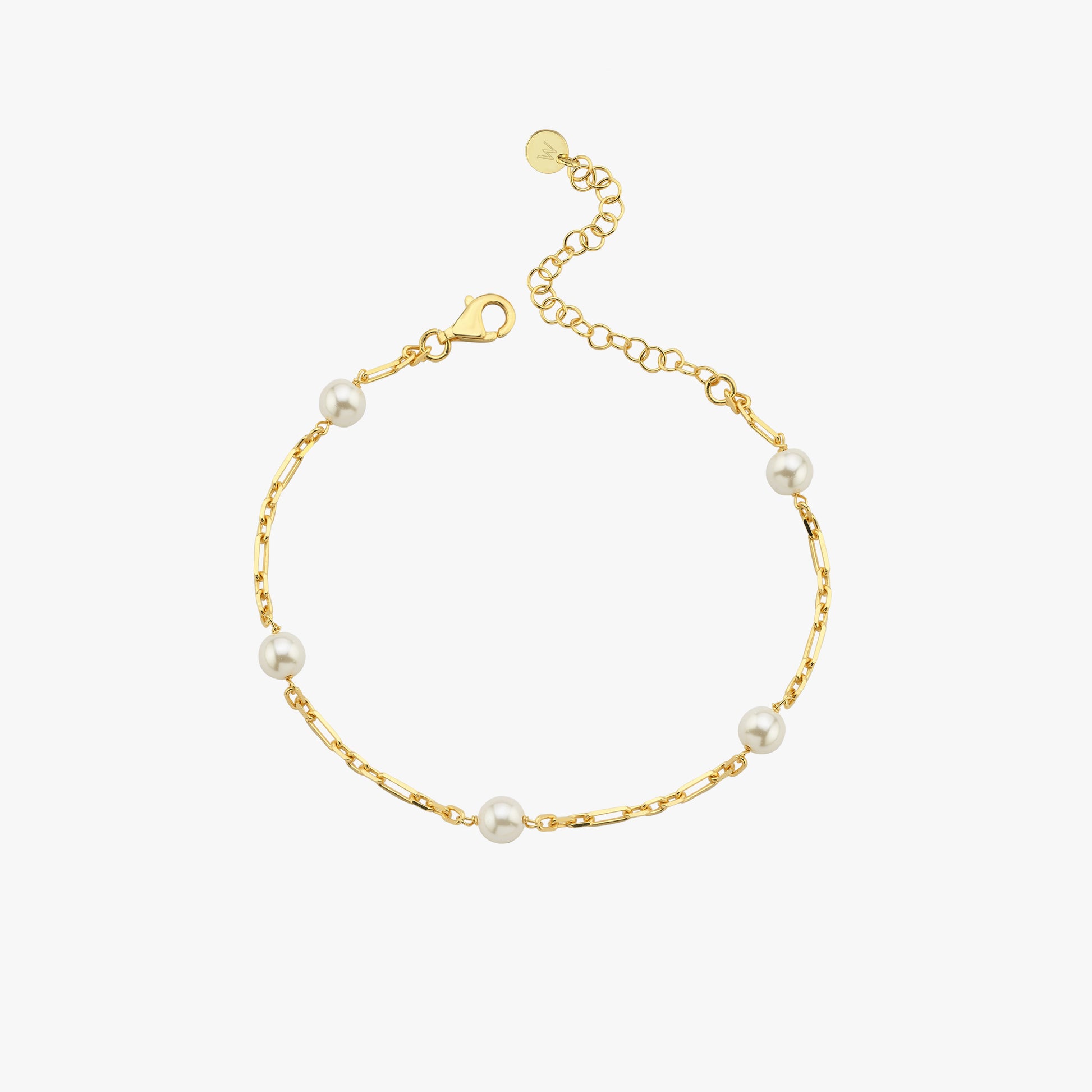 Pearl Bracelet  | 18K Gold Vermeil