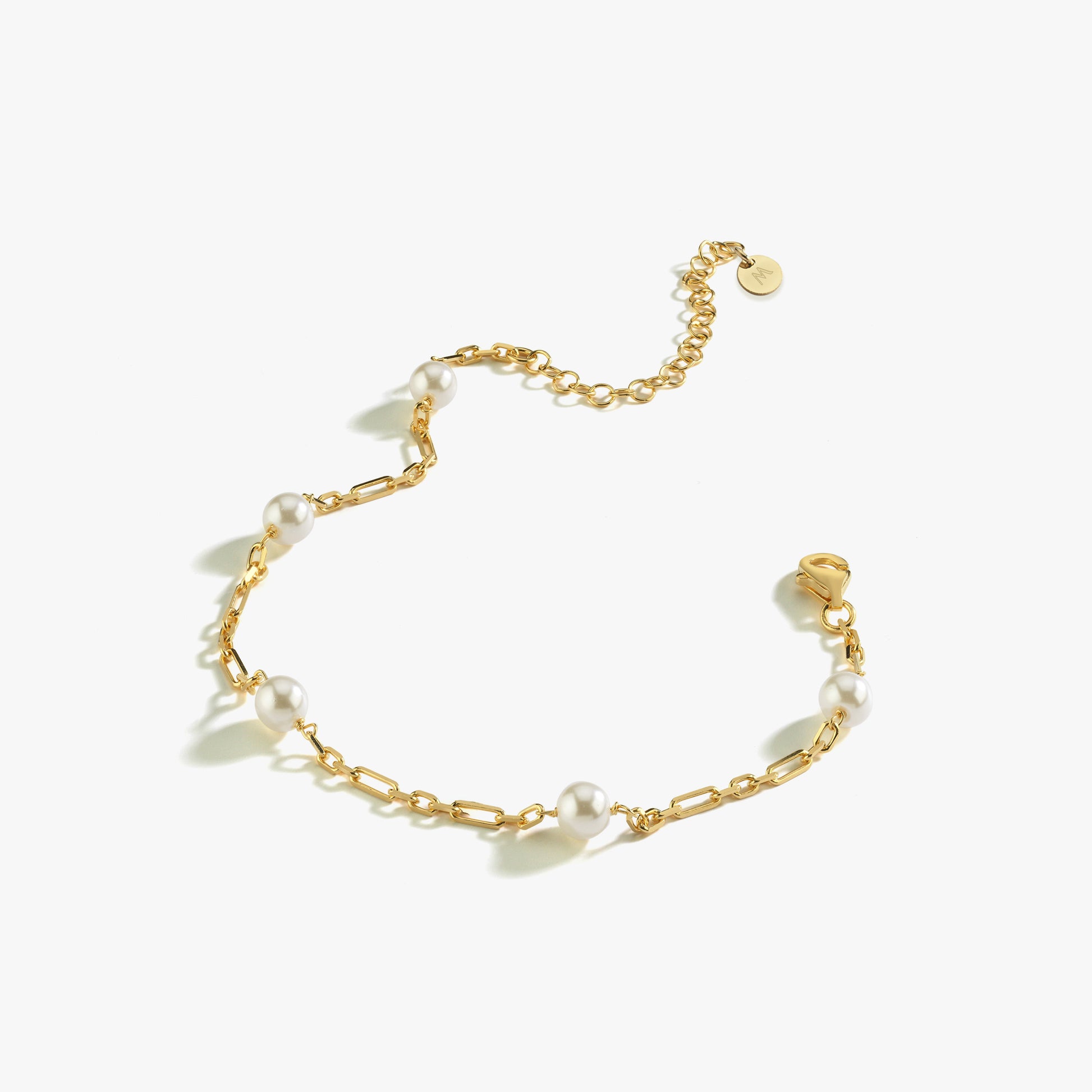 Pearl Bracelet  | 18K Gold Vermeil