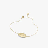 Custom Engraved Bracelet | 14K Solid Gold