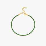 Dainty Tennis Bracelet | 18K Gold Vermeil