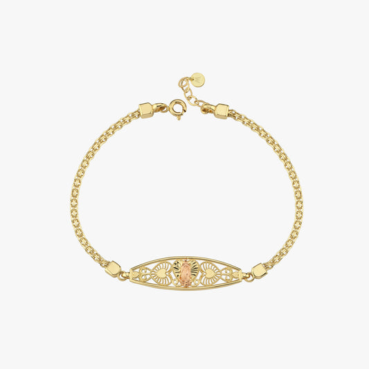 Virgin Mary Bracelet | 14K Solid Gold