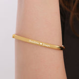 Custom Engraved Bangle