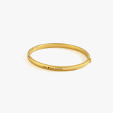 Custom Engraved Bangle | 18K Gold Vermeil