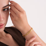 Panther Link Bracelet | 18K Gold Vermeil