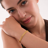Panther Link Bracelet | 18K Gold Vermeil