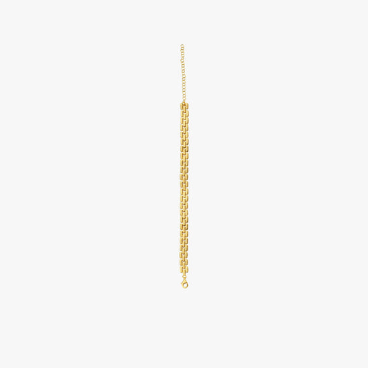 Bismarck Link Bracelet | 18K Gold Vermeil